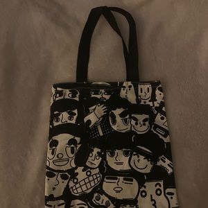 Animated tote bag